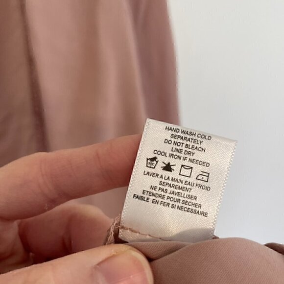 RO&DE ANTHROPOLOGIE Mauve Pink ish Crochet Lace Long Sleeve Boho Peasant Blouse - Picture 10 of 16